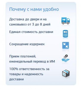Скриншот с сайта topdelivery.ru